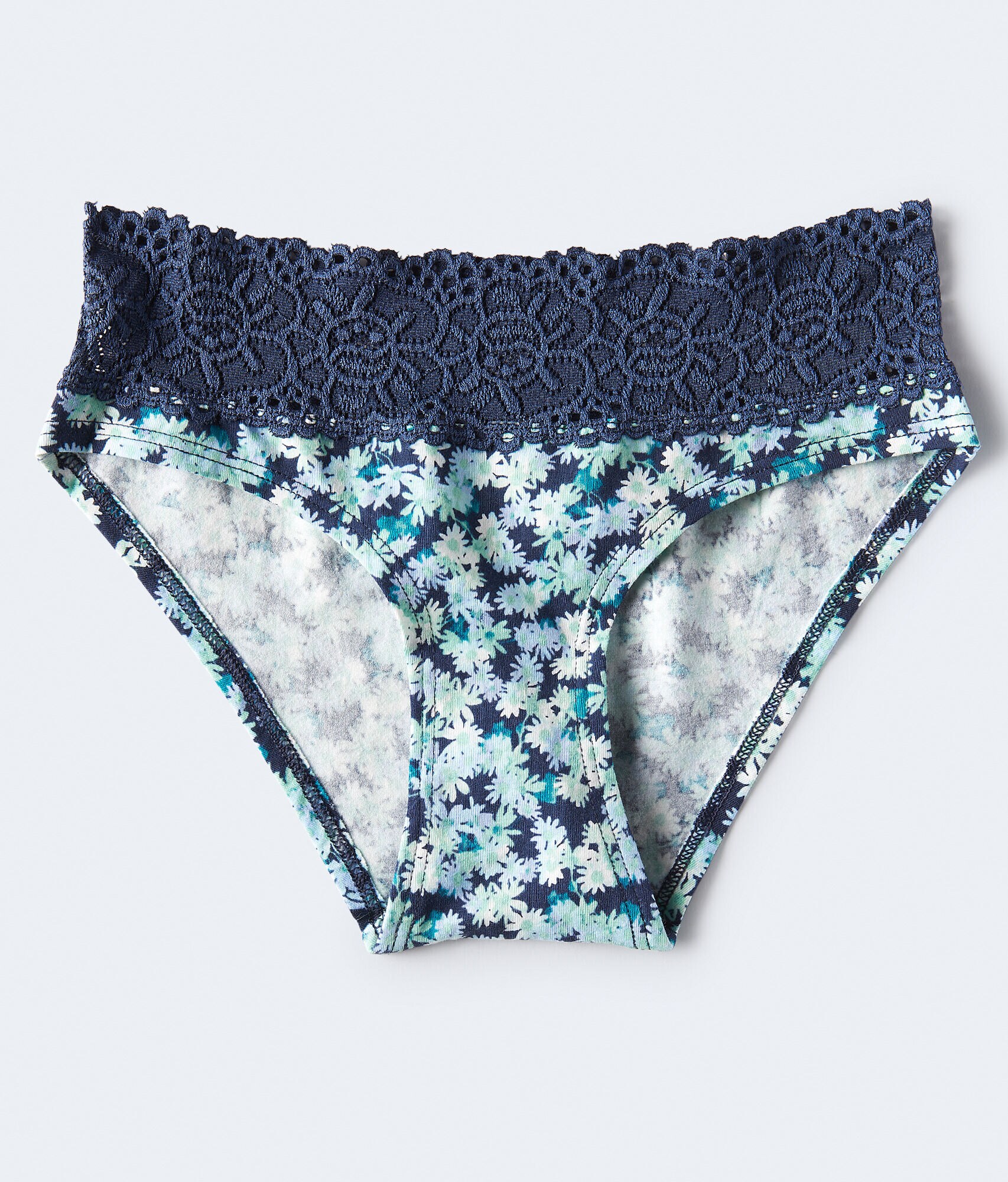 Daisy Lace-Trim Hipster