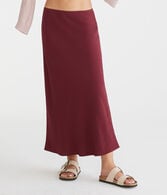 Solid Midi Skirt