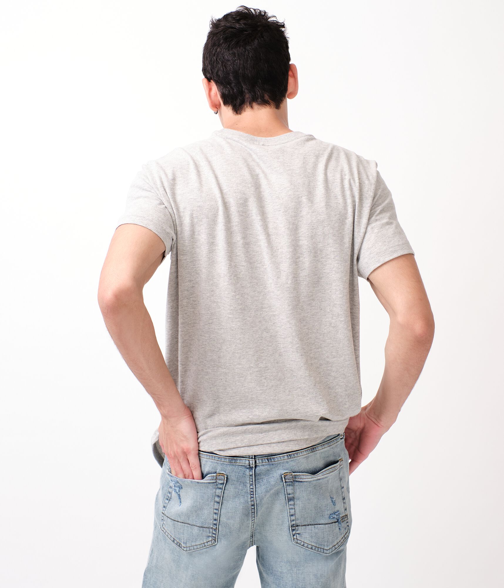 Camo Box Logo Graphic Tee