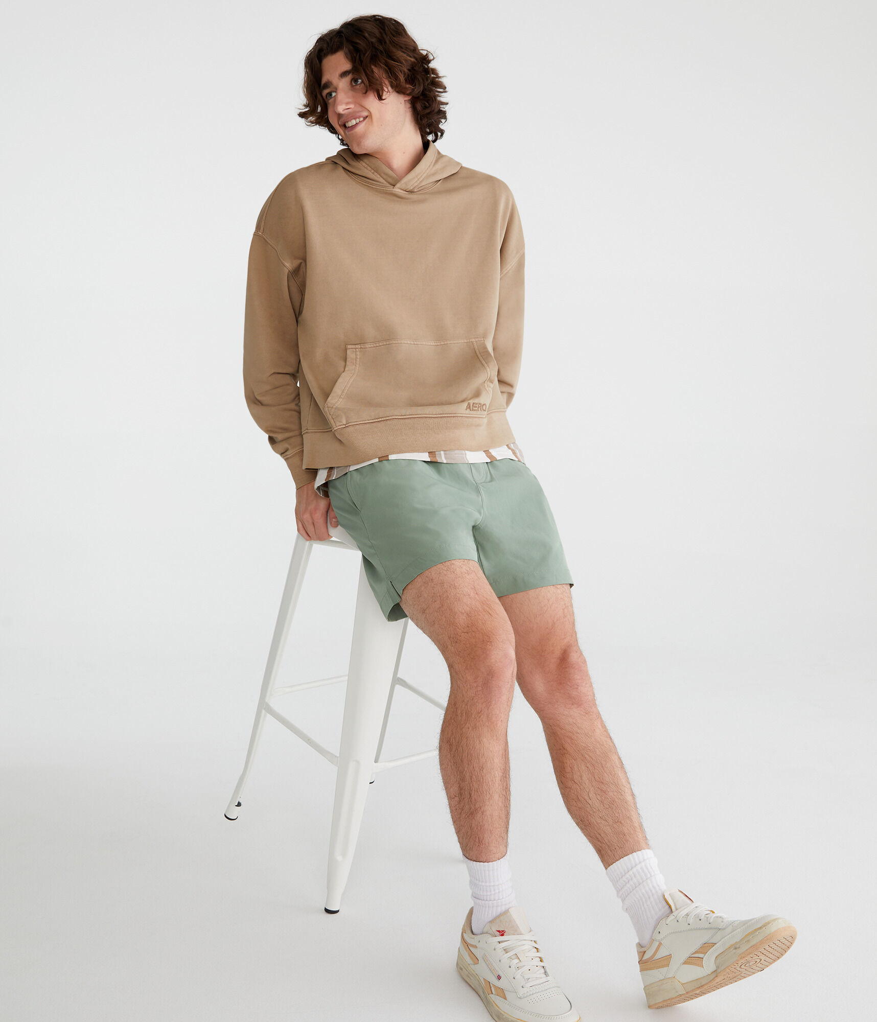 Boxy Pullover Hoodie