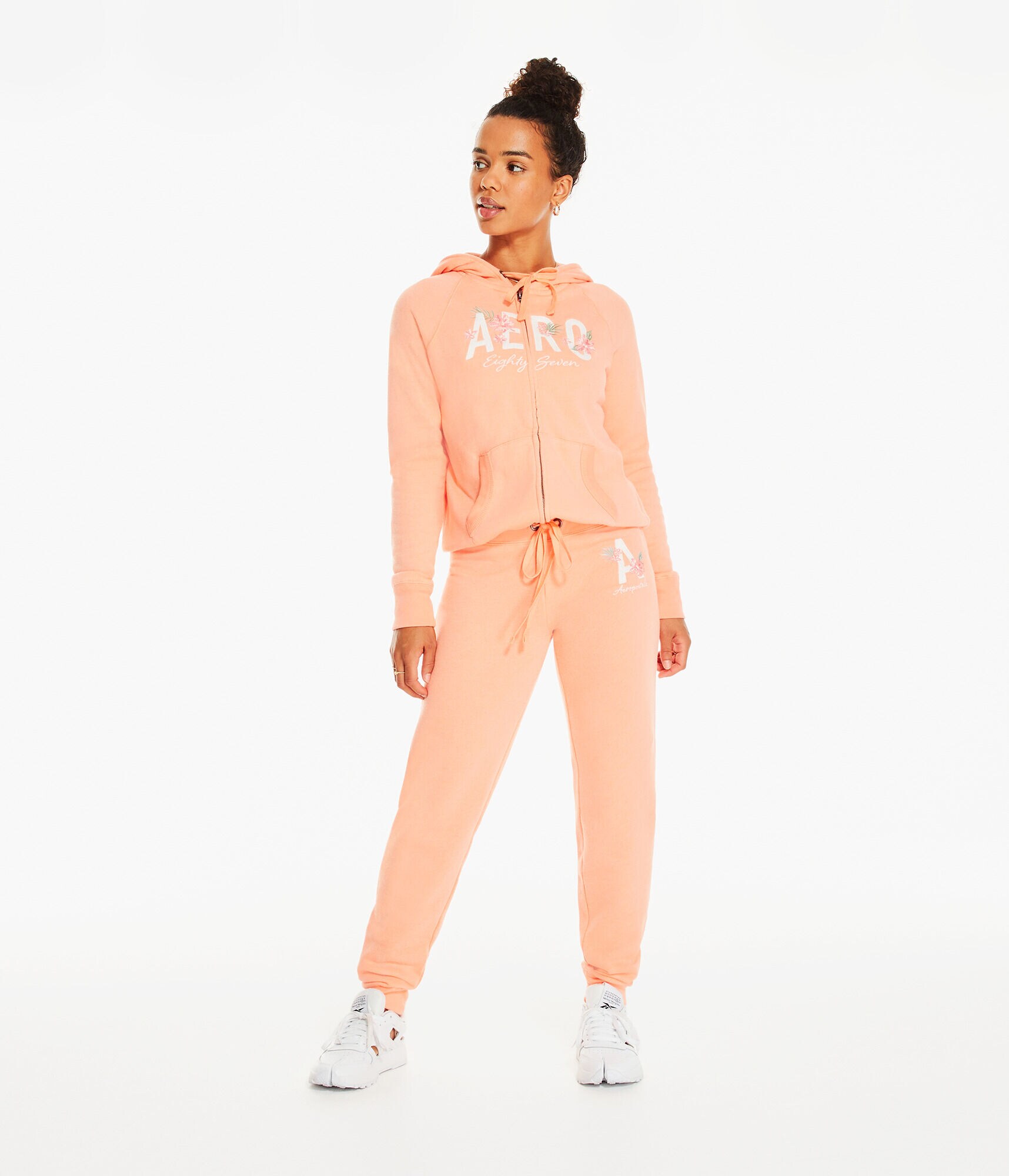 Aeropostale Tropical Flower Jogger Sweatpants