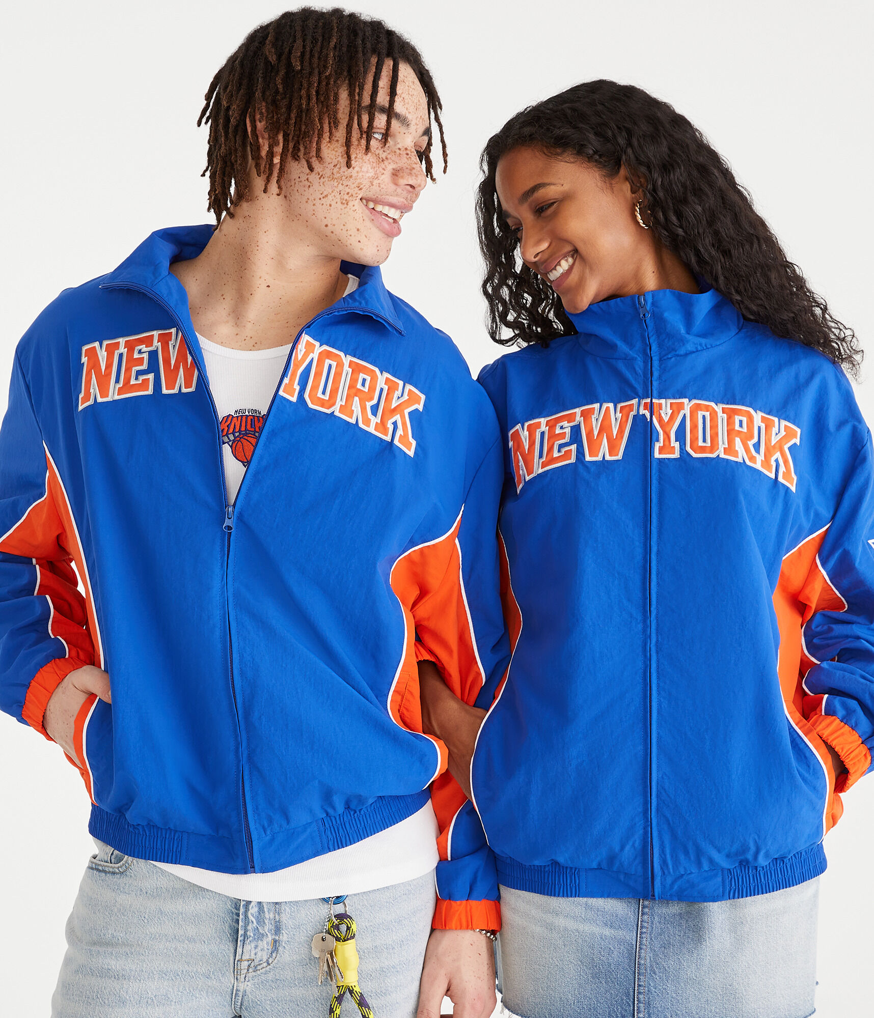 New York Knicks Full-Zip Track Jacket - Main Image