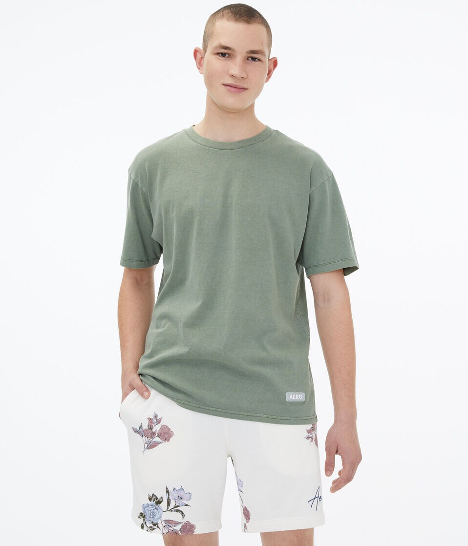 Washed Loose Fit Crew Tee