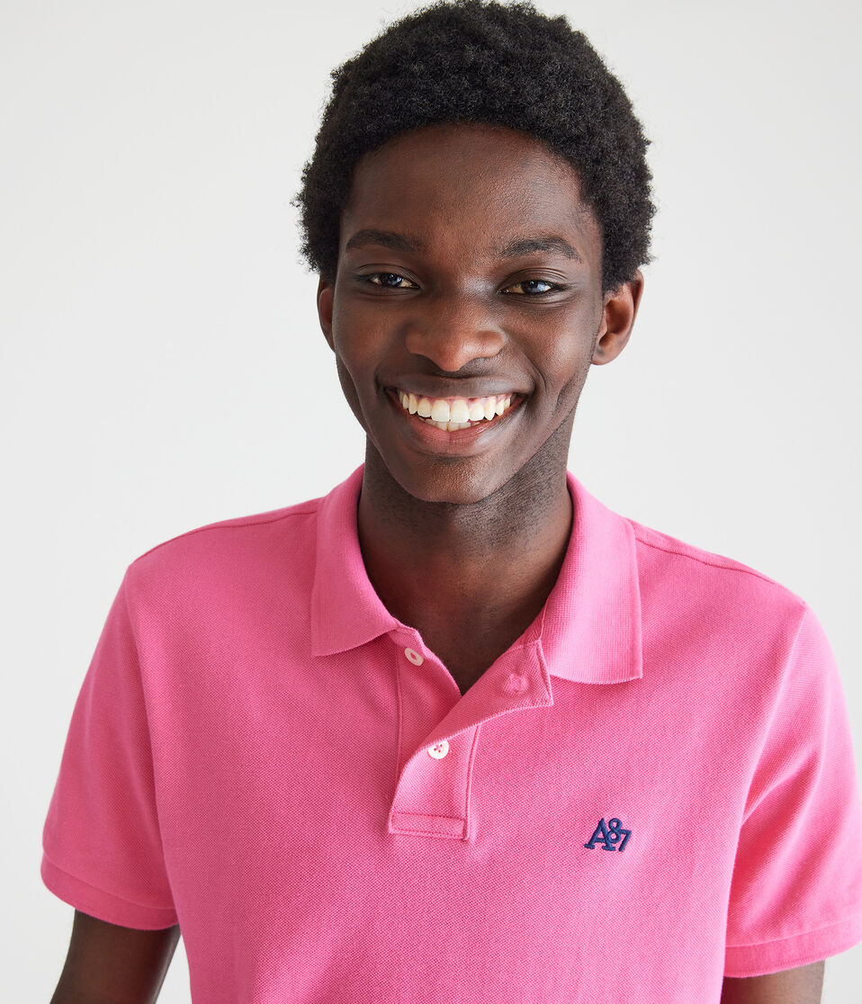 A87 Logo Piqué Polo