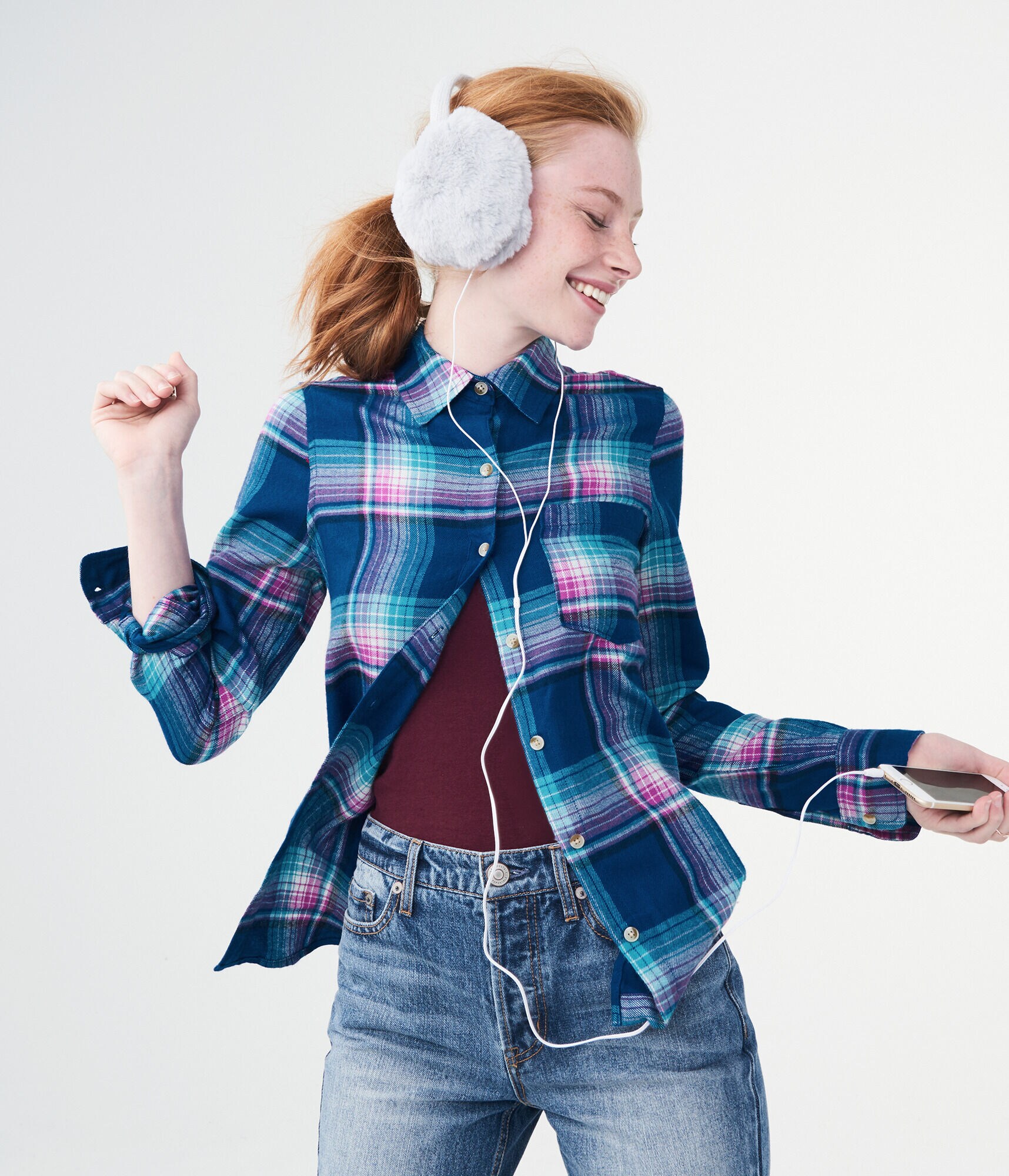 Solid Faux Fur Earmuffs