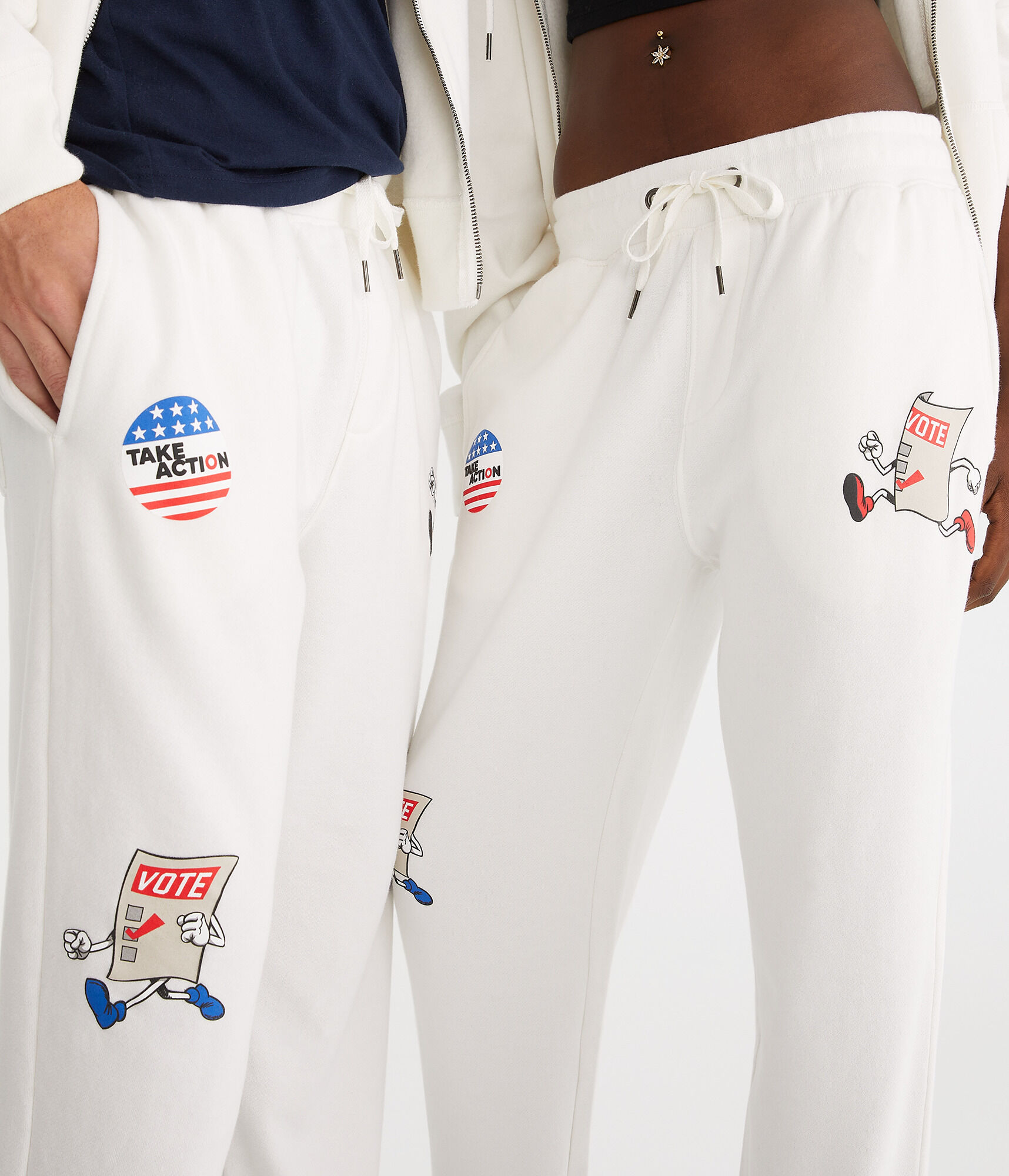 GLOBAL CITIZEN&reg; Vote Loud Straight Leg Sweatpants