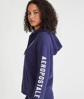 Aeropostale 87 Crest Full-Zip Hoodie