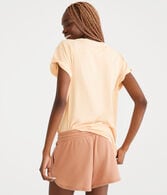 Washed Loose Fit Crew Tee