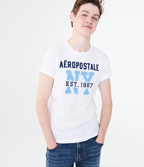 Aeropostale NY Logo Graphic Tee