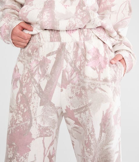 Cloud Soft Forest Camo High-Rise Wide Leg Sweatpants Cloud Soft Forest Camo High-Rise Wide Leg Sweatpants