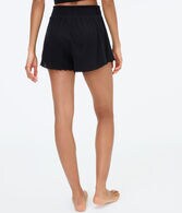 High-Rise Smocked Sleep Shorts