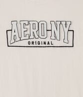 AeroNY Box Logo Appliqué Graphic Tee