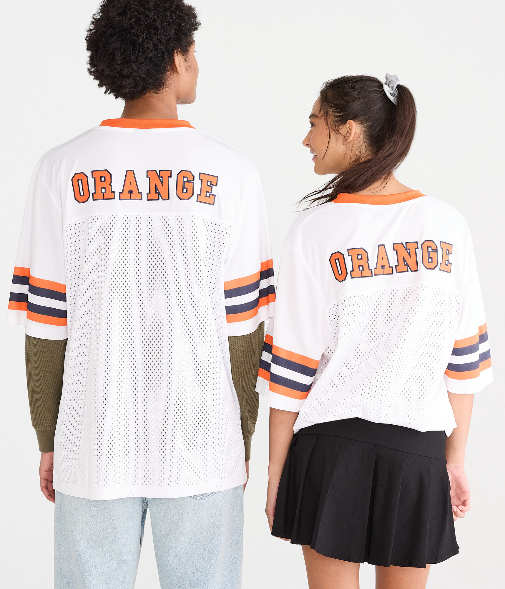 Syracuse Orange Mesh Top