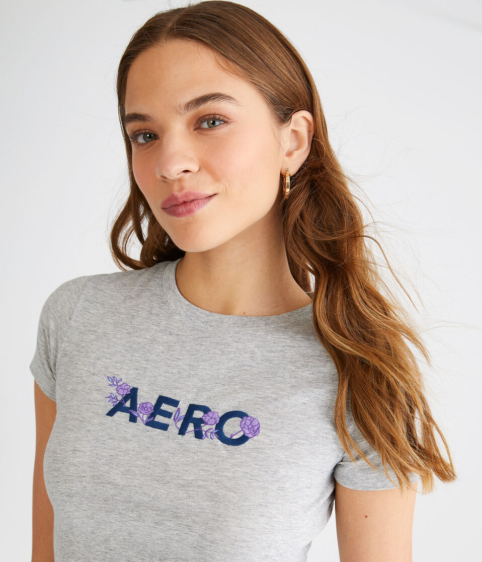 Aero Floral Graphic Tee