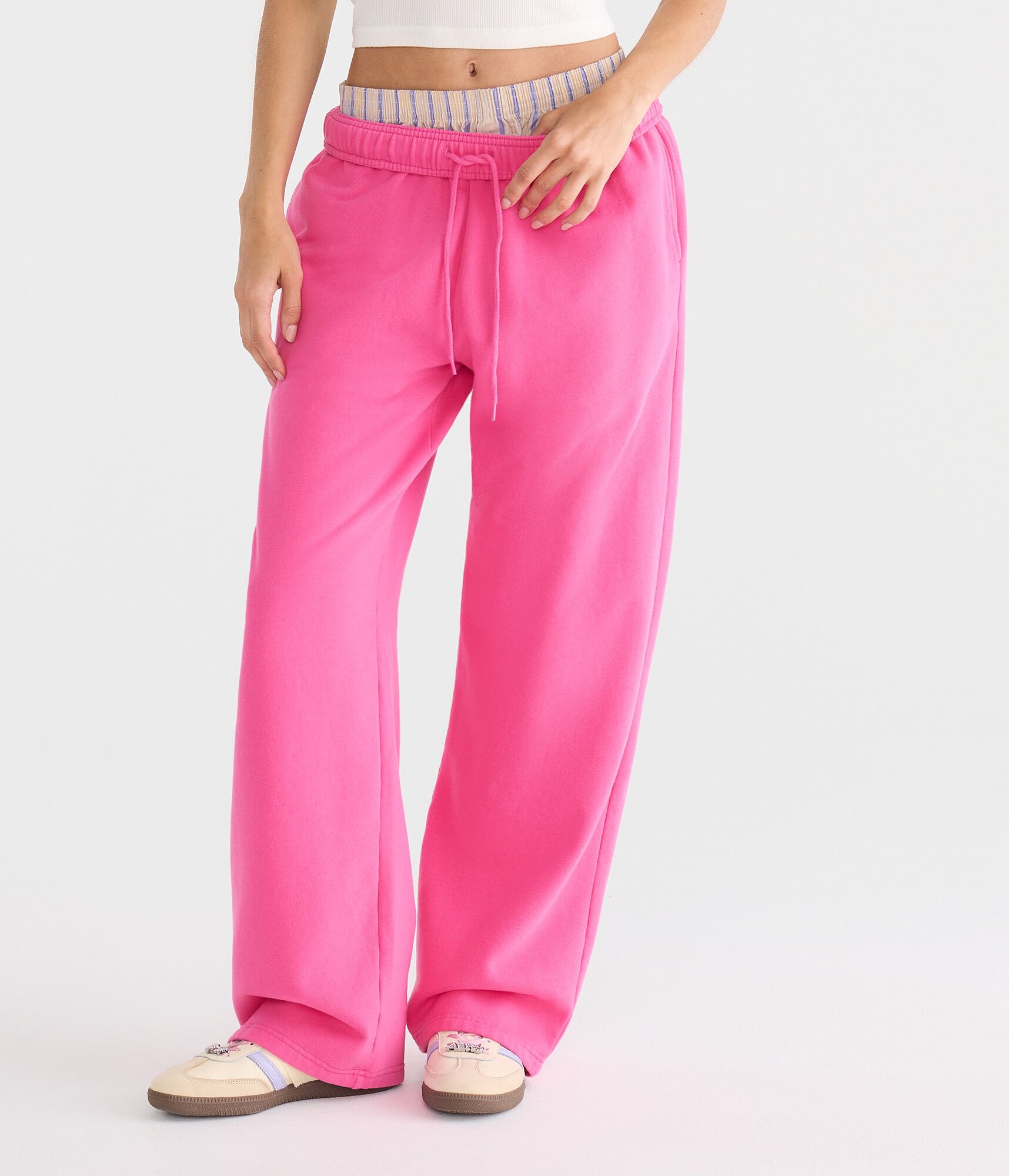 Cloud Soft Mid-Rise Straight Leg Sweatpants