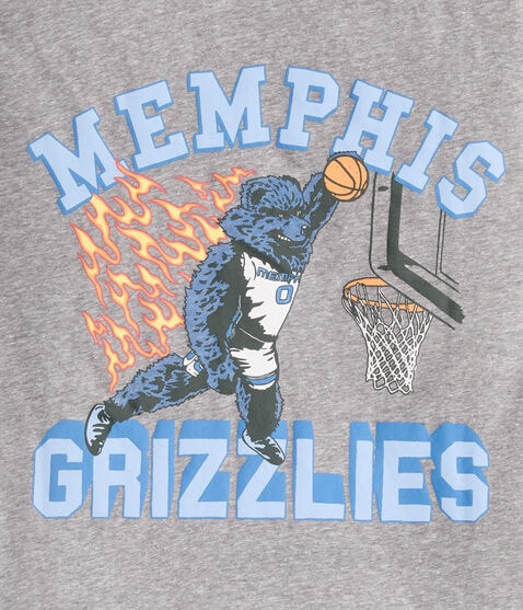 Memphis Grizzlies Mascot Relaxed Graphic Tee Memphis Grizzlies Mascot Relaxed Graphic Tee