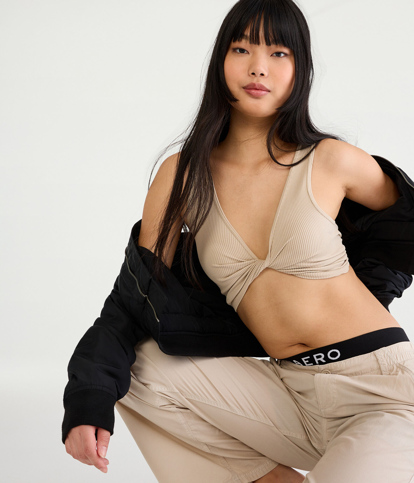 Wear 3 Ways Seamless Convertible Cropped Tank