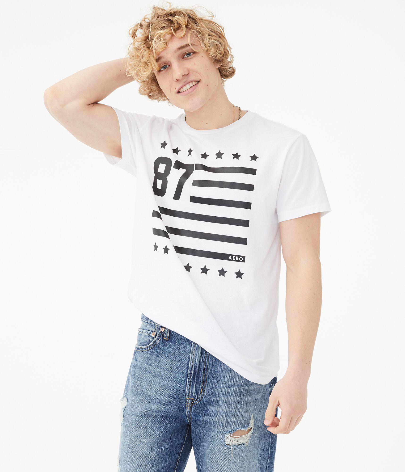 87 Flag Graphic Tee
