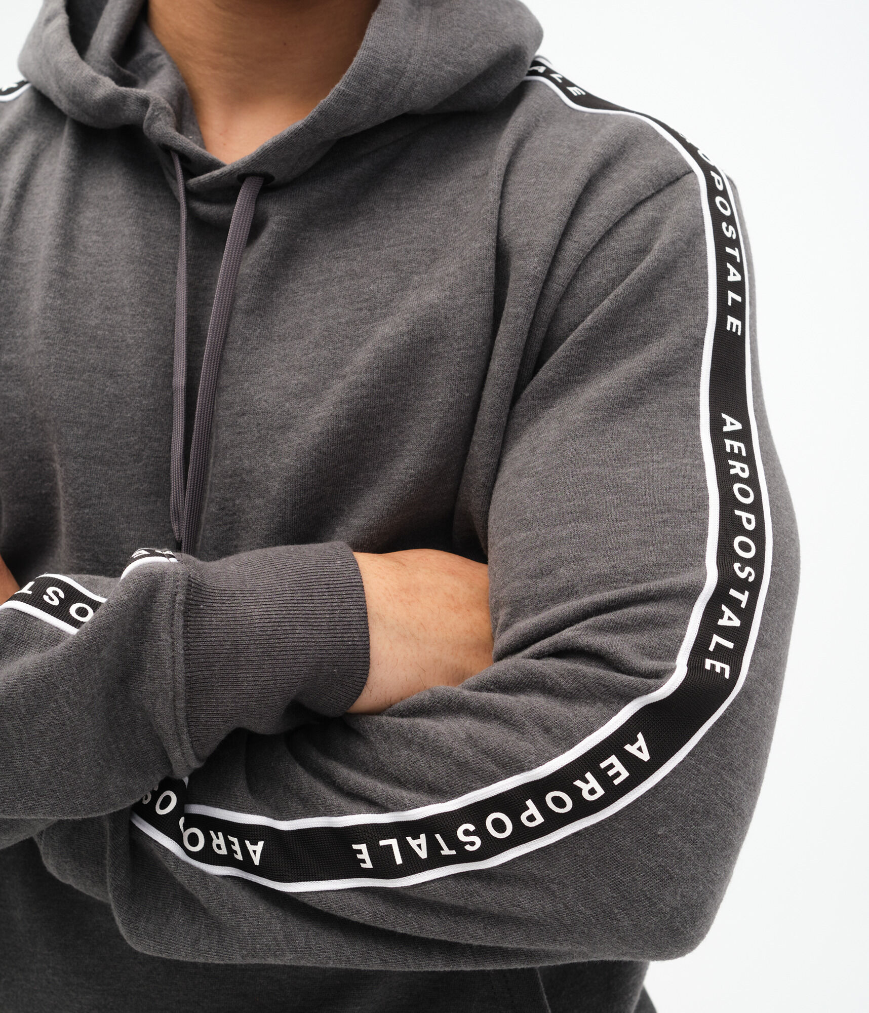 Heritage Logo Tape Pullover Hoodie