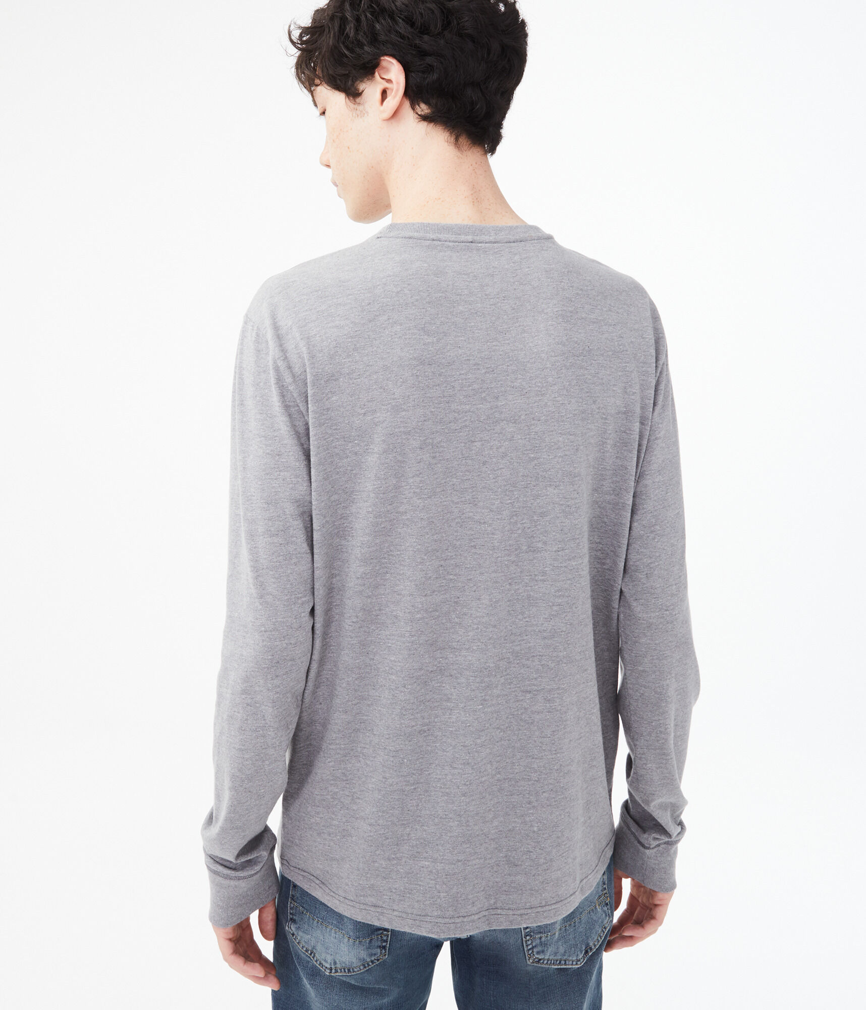 Long Sleeve Aero Camo Trademark Graphic Tee***