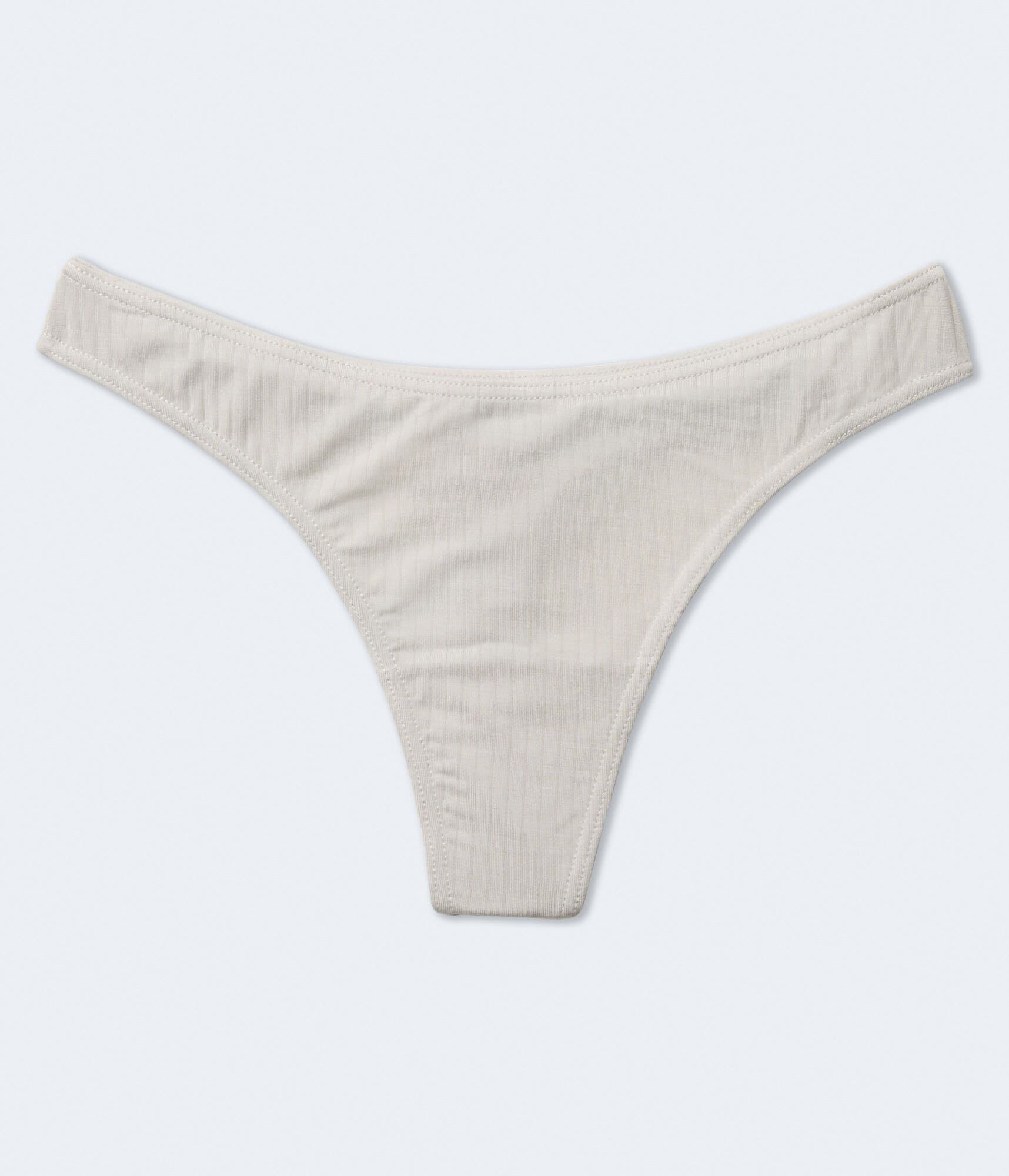 Ribbed Modal Thong