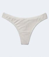 Ribbed Modal Thong
