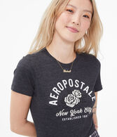 Aeropostale Roses Graphic Tee