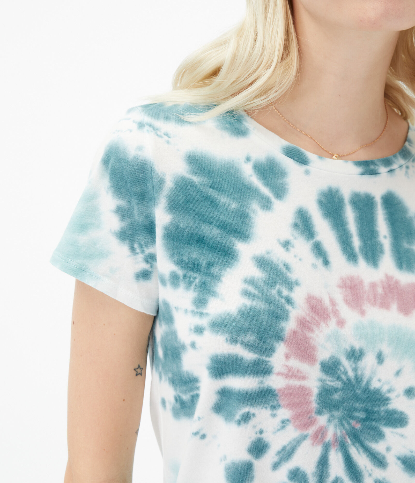 Seriously Soft Tie-Dye Swirl Crew Tee