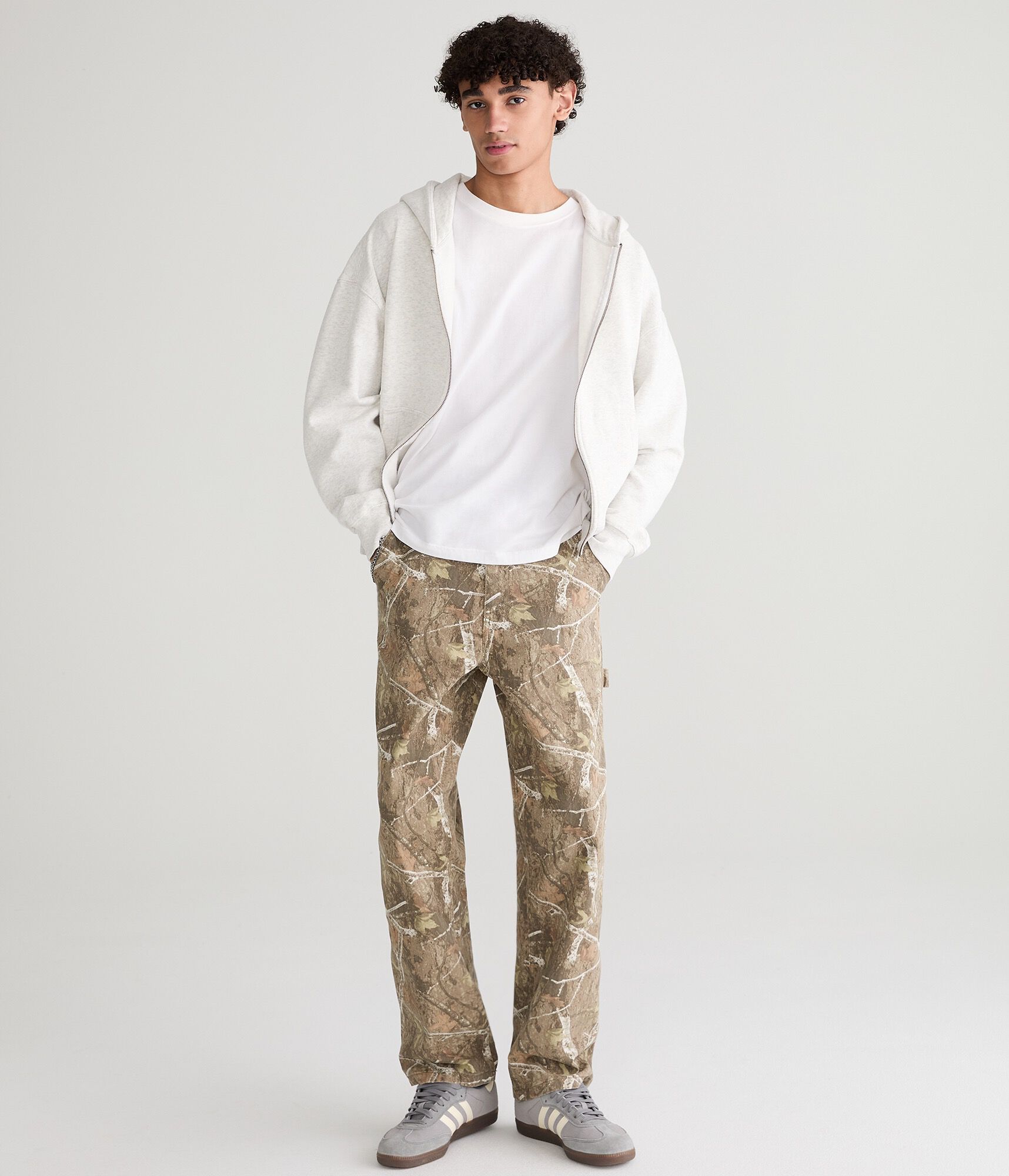 Forest Camo Baggy Carpenter Pants