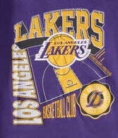 Los Angeles Lakers Relaxed Ringer Graphic Tee