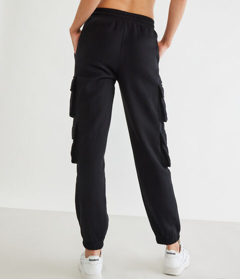 High-Rise Cargo Jogger Sweatpants High-Rise Cargo Jogger Sweatpants