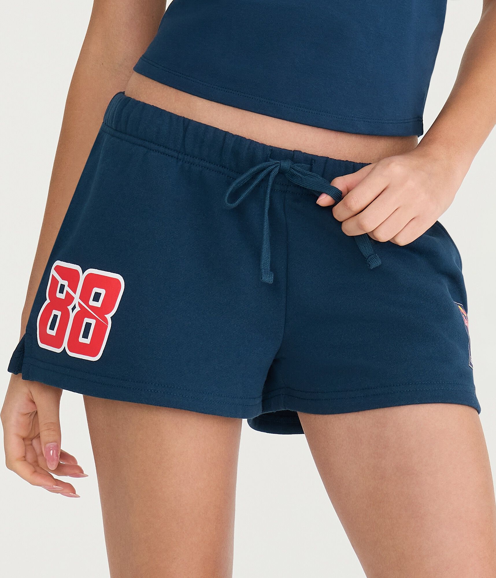 NASCAR Red Bull Trackhouse Low-Rise Fleece Shorts