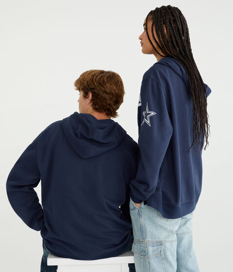 Dallas Cowboys Script Full-Zip Hoodie Dallas Cowboys Script Full-Zip Hoodie
