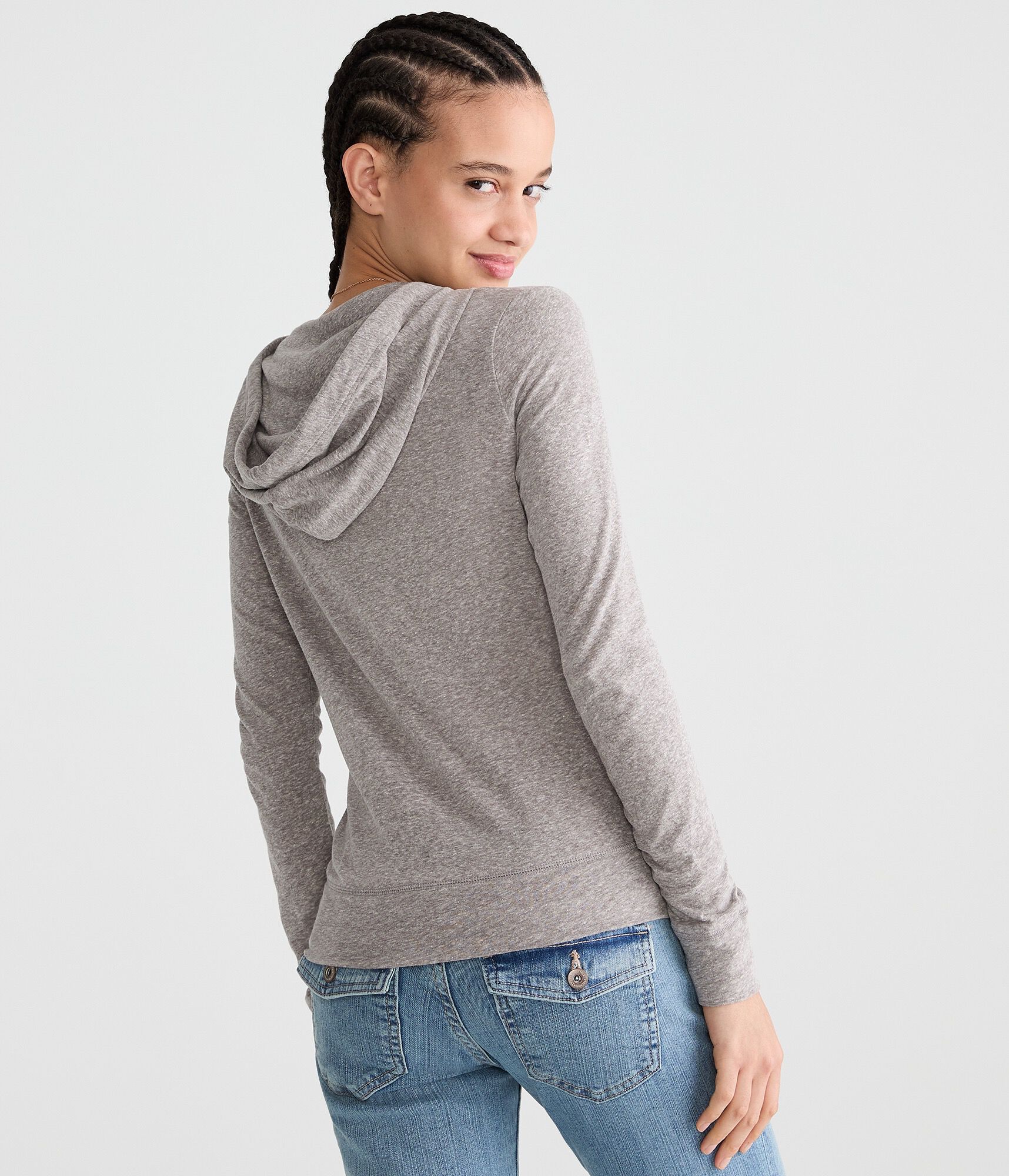 Lightweight Full-Zip Hoodie