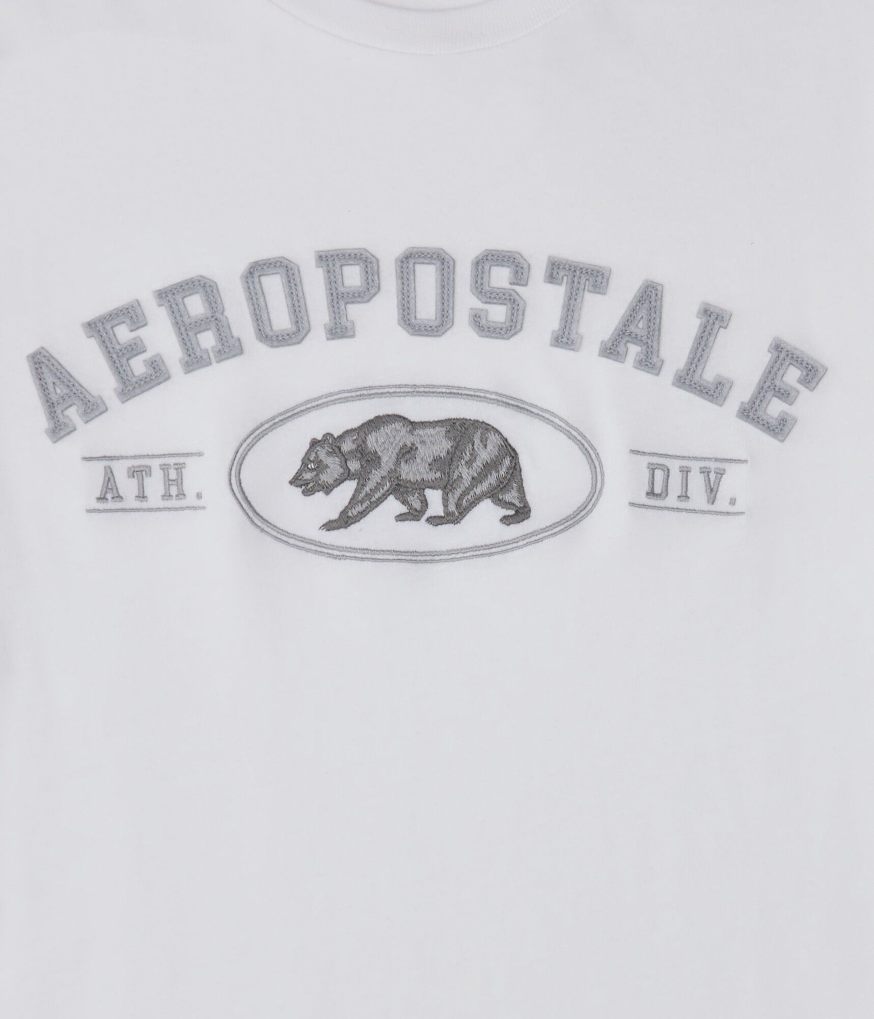 Aeropostale Cali Bear Appliqu&eacute; Graphic Tee