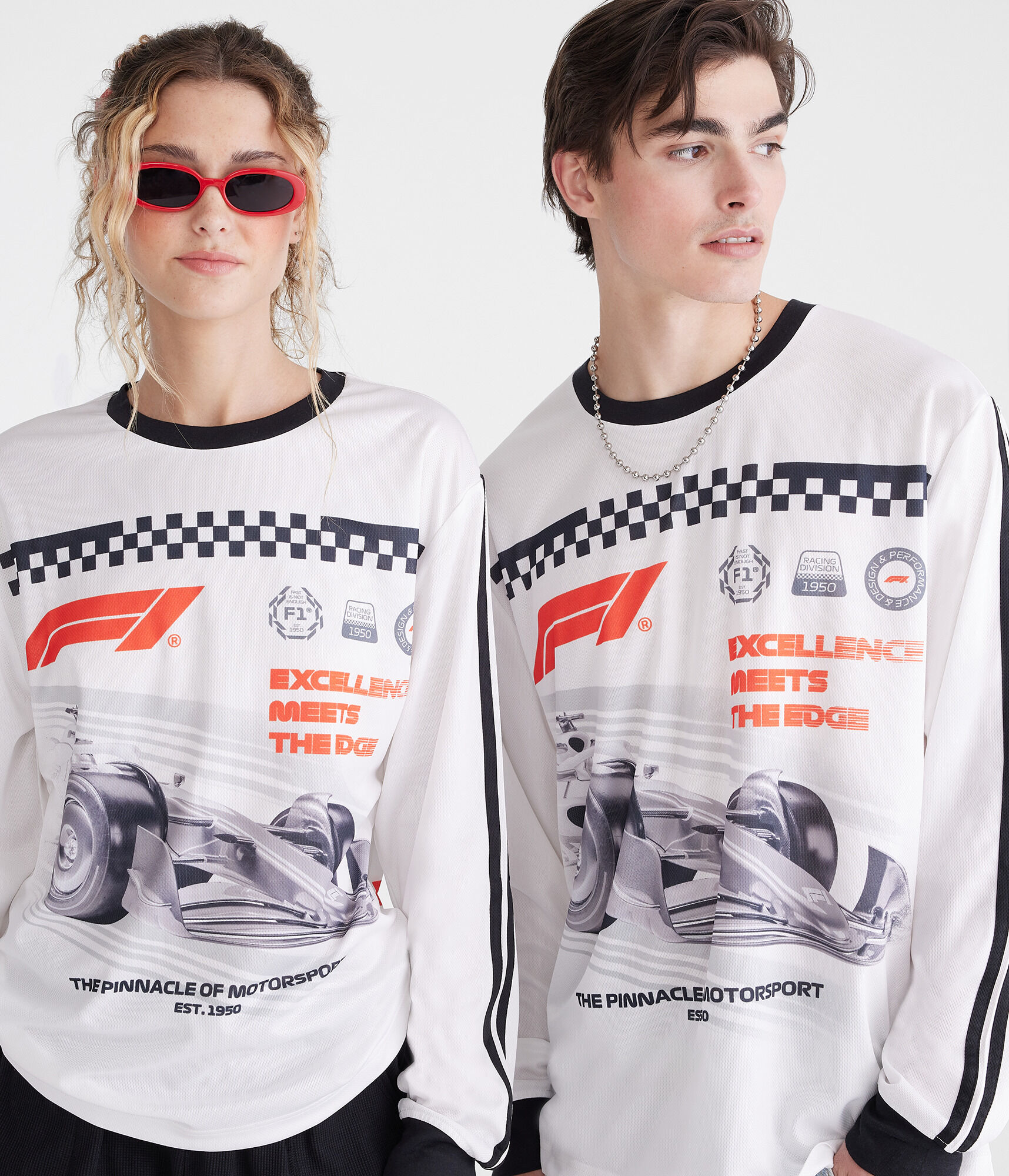 Formula 1® Long Sleeve Mesh Graphic Tee