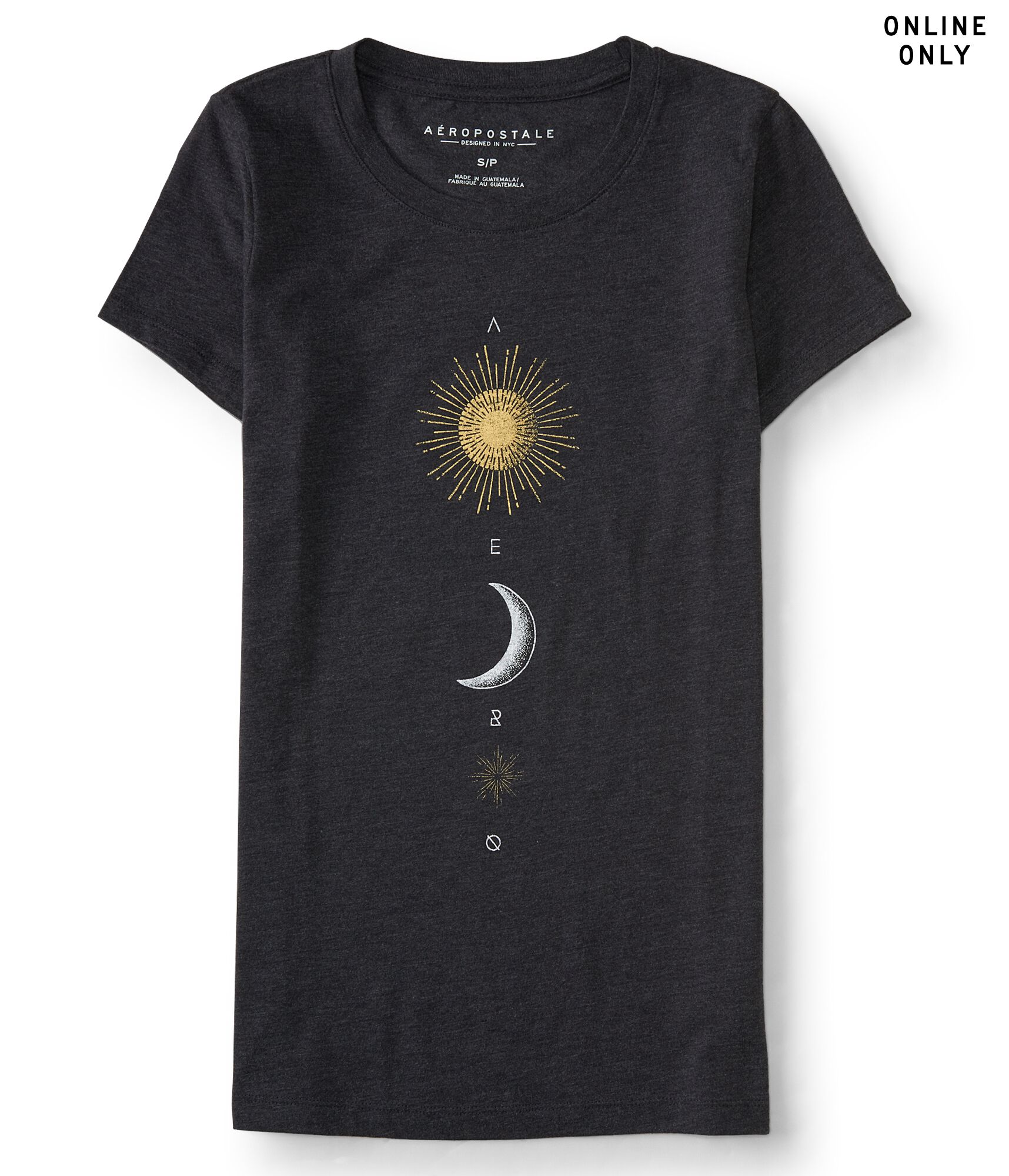 Sun Moon Starburst Graphic T***