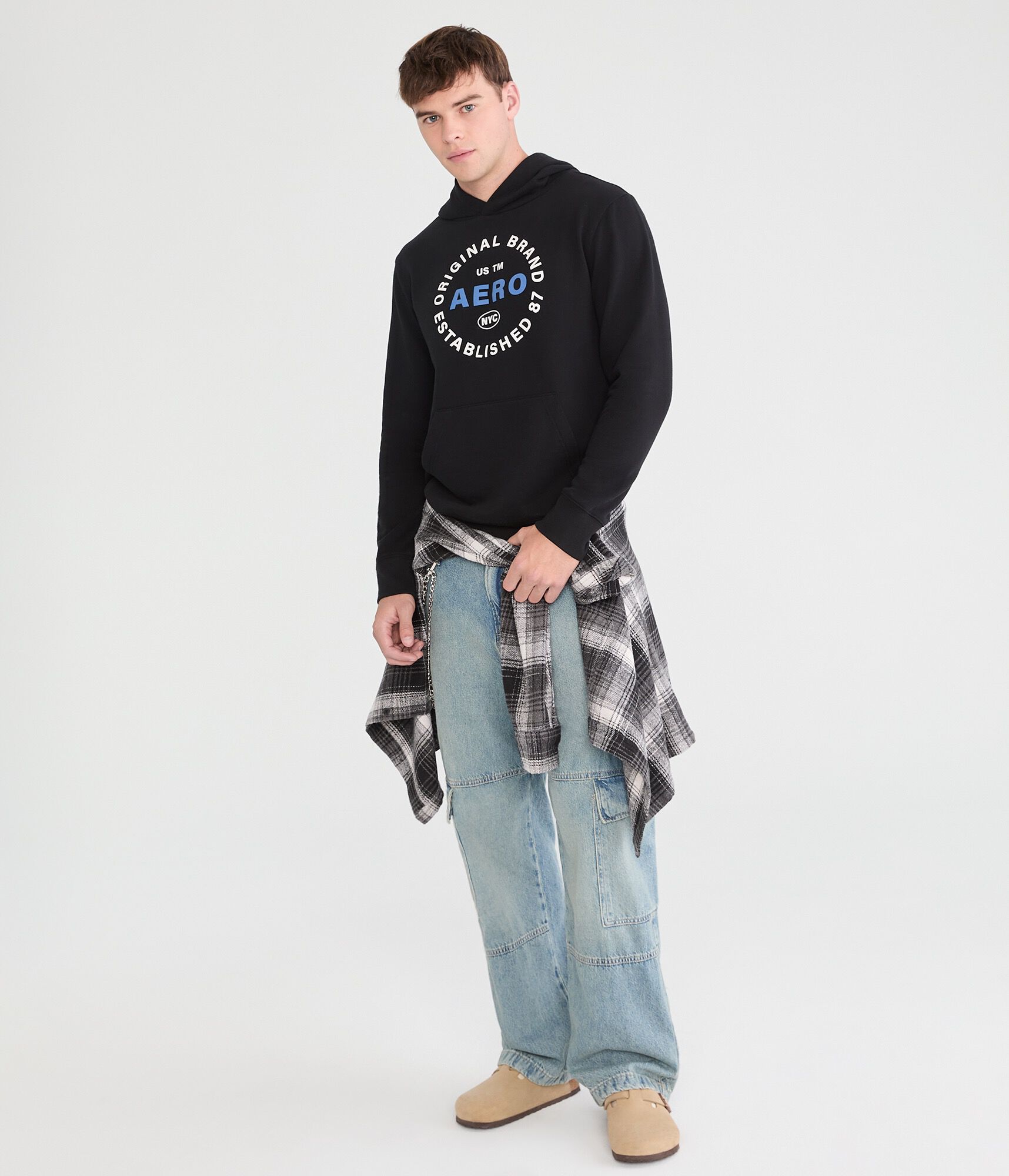 Aero Circle Logo Pullover Hoodie