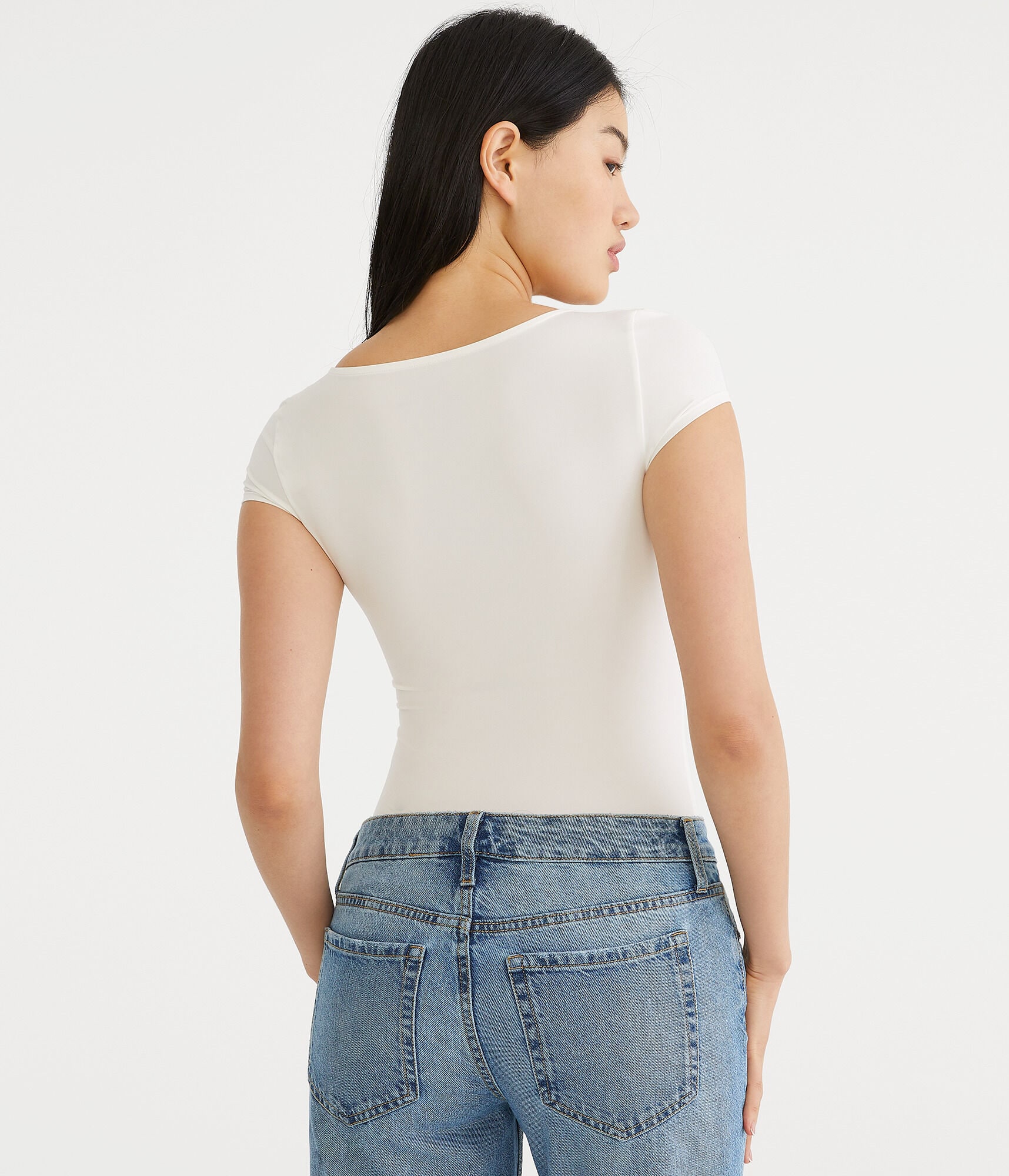 Seriously Soft Smooth V-Neck Bodysuit