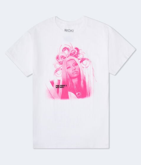 Nicki Minaj Pink Friday 2 Oversized Graphic Tee Nicki Minaj Pink Friday 2 Oversized Graphic Tee