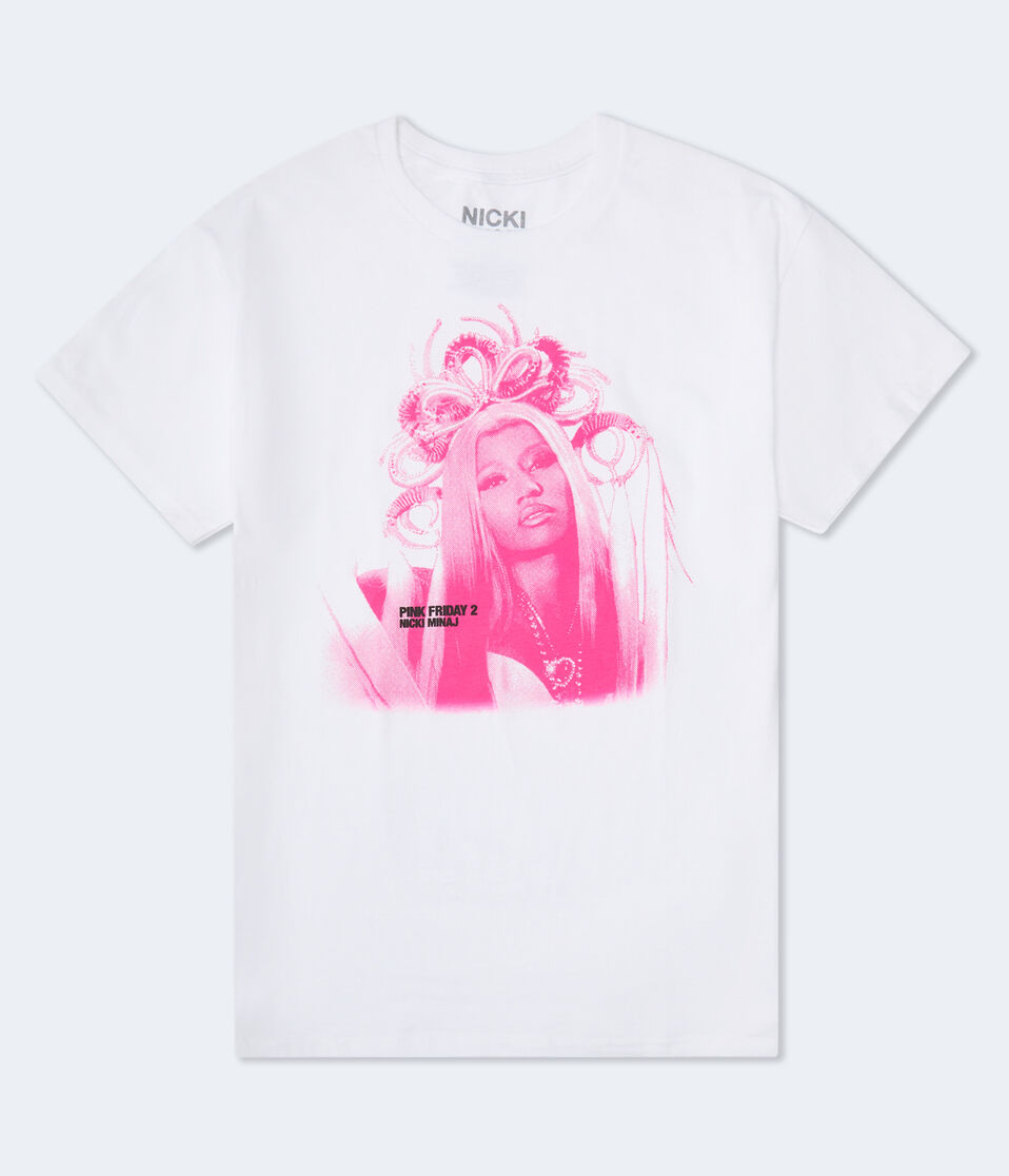 Nicki Minaj Pink Friday 2 Oversized Graphic Tee