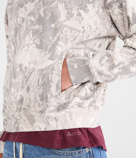 Cloud Soft Forest Camo Boxy Quarter-Zip Sweatshirt Cloud Soft Forest Camo Boxy Quarter-Zip Sweatshirt