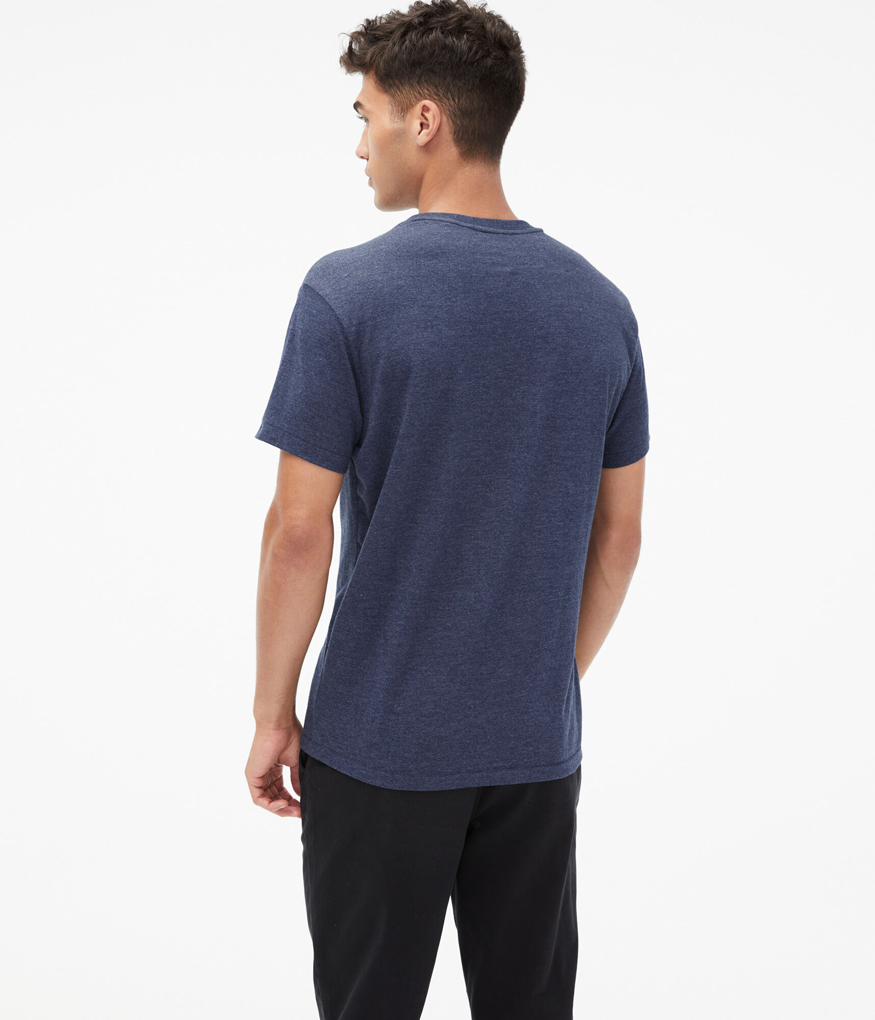 Aero NY Square Logo Appliqu&eacute; Graphic Tee