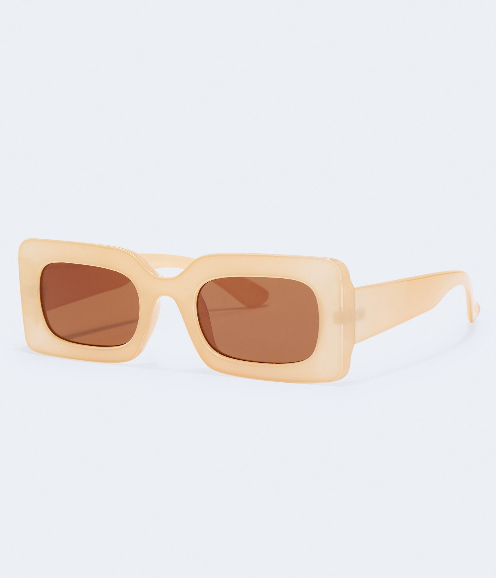 Chunky Rectangle Sunglasses