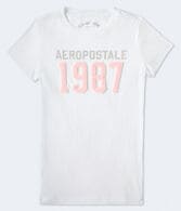 Aeropostale 1987 Appliqué Graphic Tee