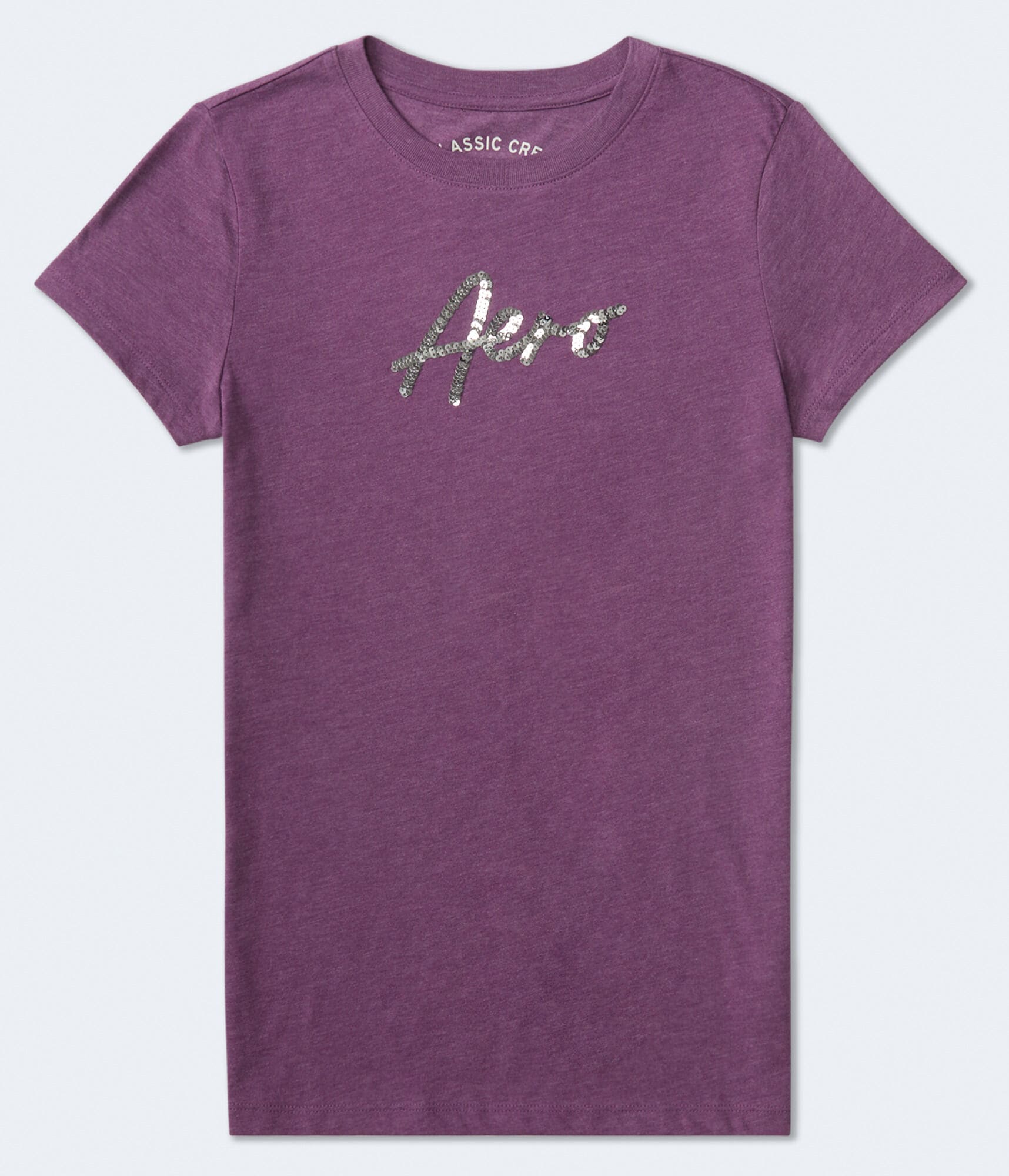Aero Sequin Logo Graphic Tee