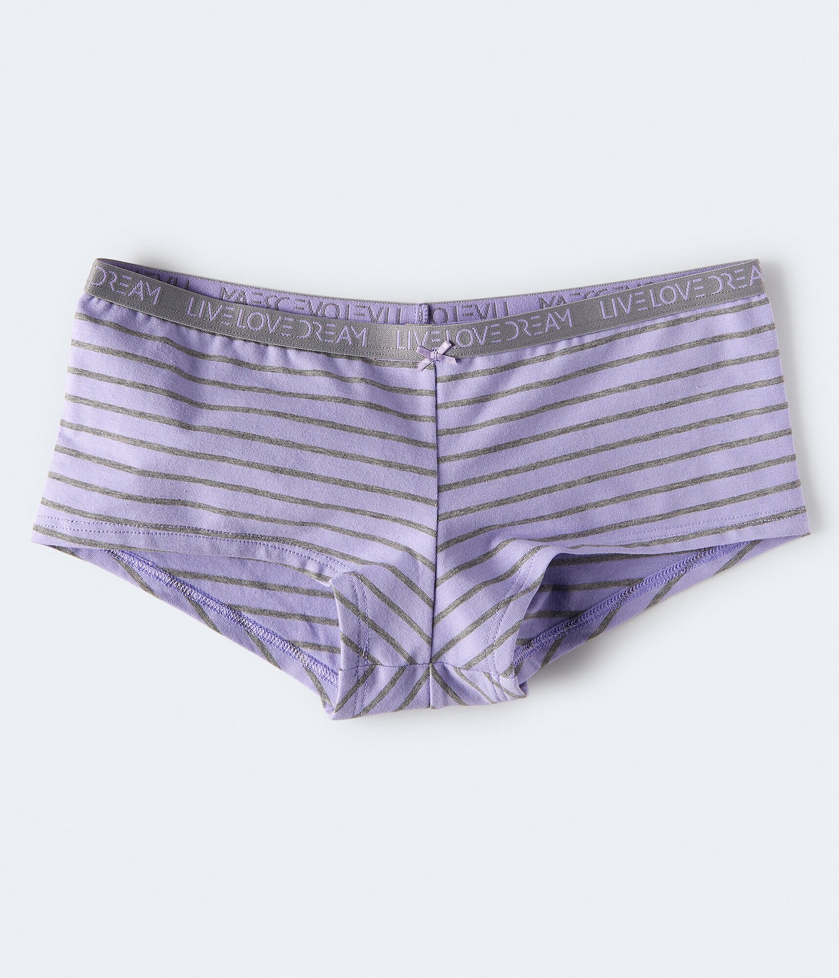 Striped Logo Boyshort