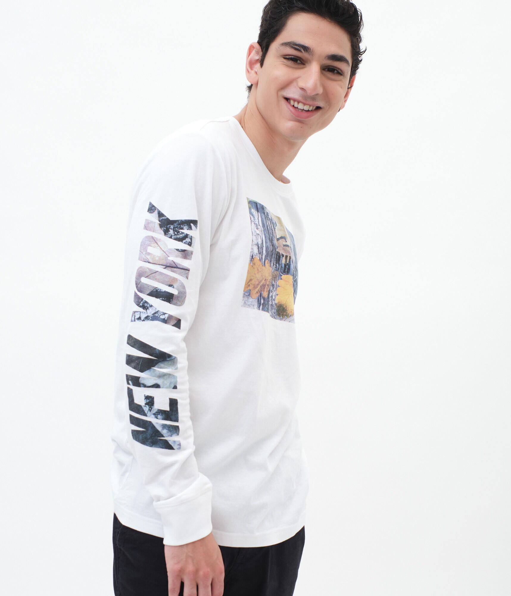 Long Sleeve North East NY Graphic Tee***