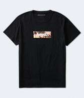 Aero87 Palm Tree Box Logo Graphic Tee