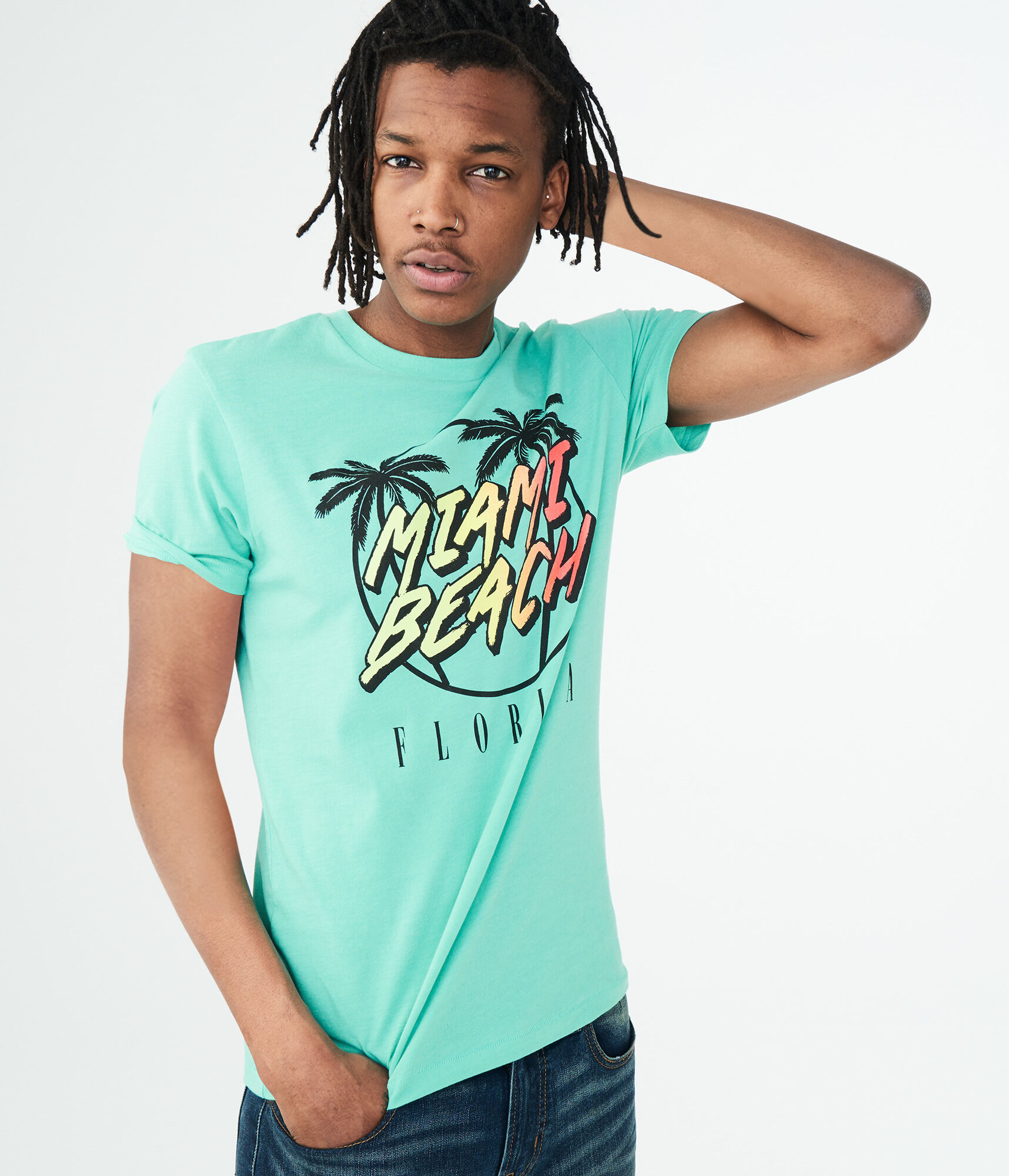 Miami Beach Graphic Tee